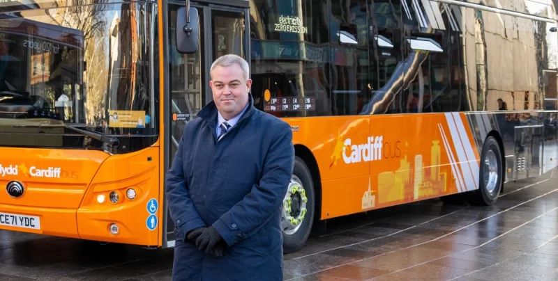 Gareth Stevens, Commercial Director at Cardiff Bus