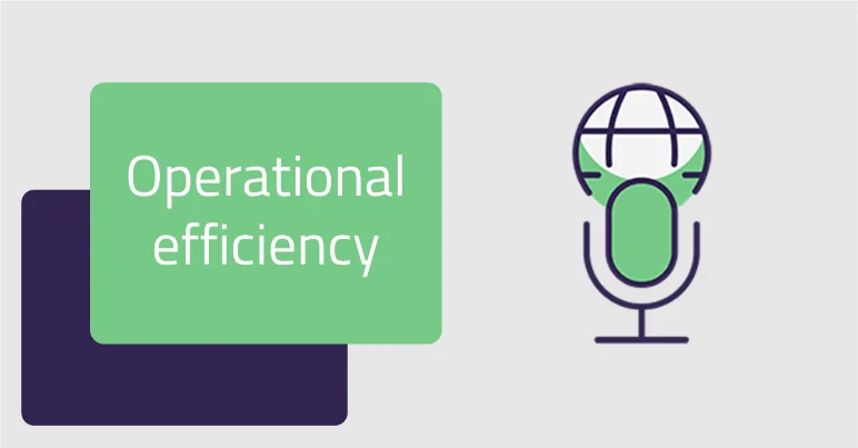 Podcast operational efficiency