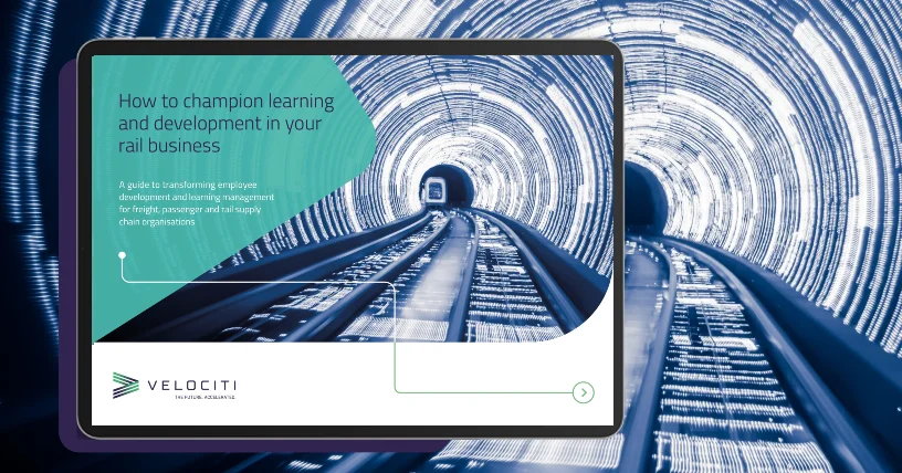 Championing learning and development in a rail bus…