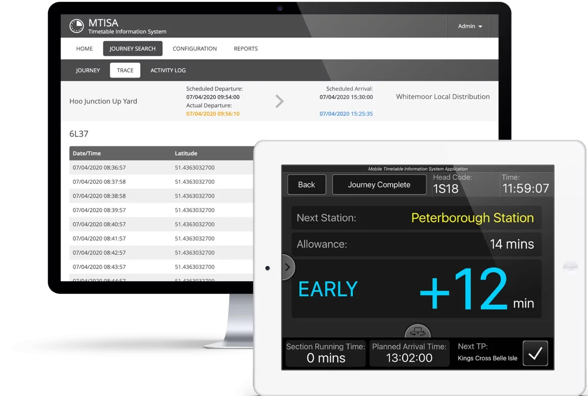 RailSmart Co-Pilot mtisa software